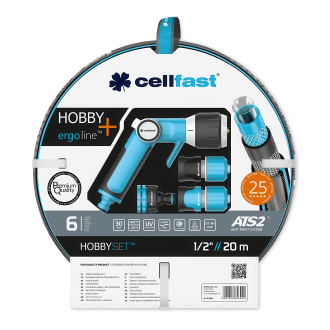 Hadicová súprava HOBBY 1/2" 20 m Cellfast