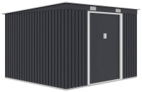 Prístrešok na náradie OREGON 261x241cm studená sivá - Hardmaister