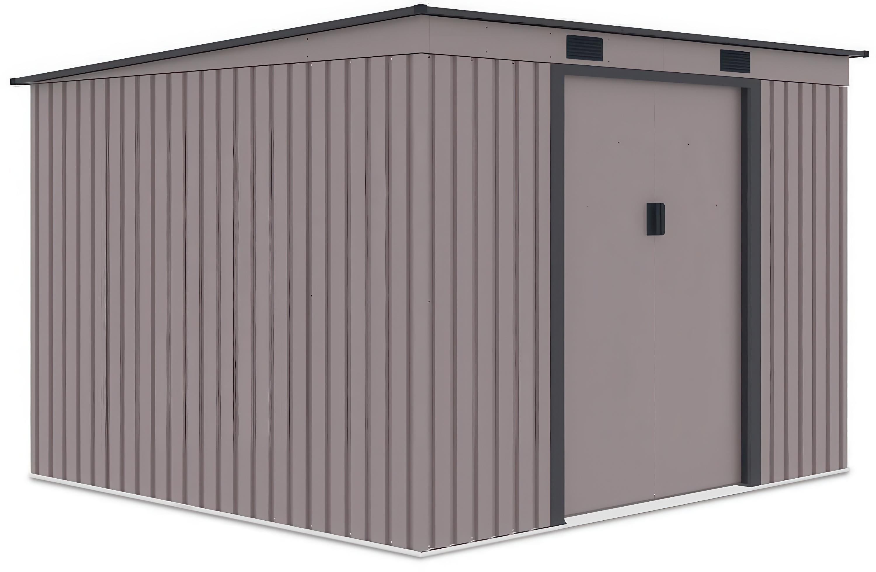 Prístrešok na náradie OREGON 261x241cm Teplá sivá - Hardmaister