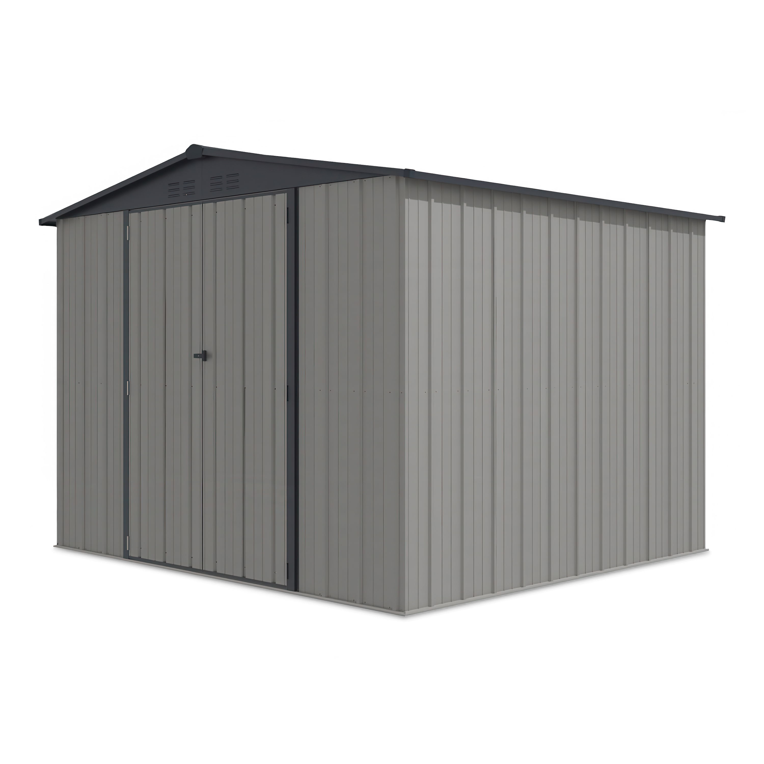Záhradný domček RICHMOND 294x269 Grey + osvetlenie - HARDMAISTER