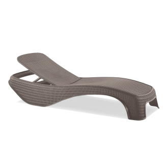 Záhradné ležadlo ATLANTIC Cappucino - Keter