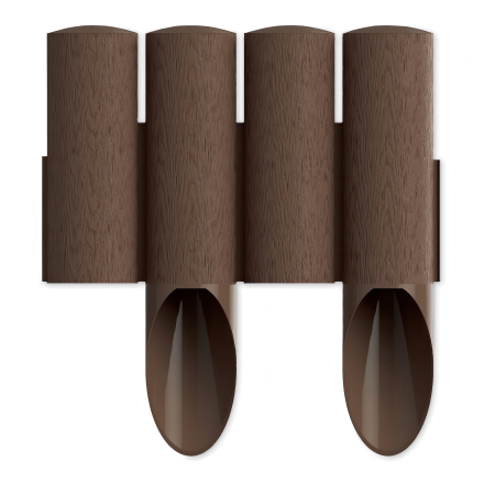 Záhradná palisáda 4 STANDARD 15,5 cm x 2,3 m hnedá Cellfast