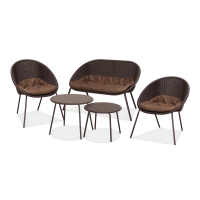 Záhradný set AMBER CAFFE Brown - Focus Garden