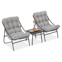 Záhradný set CASPER 2+1 Light Grey - Focus Garden