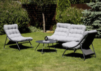 Záhradný set VISTA CAFFE Light Grey - Focus Garden