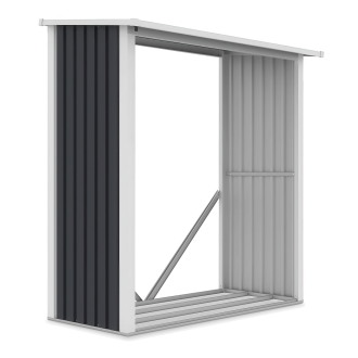 DENVER 182x89cm Studená sivá záhradná búda - Hardmaister