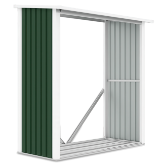 Záhradný prístrešok na drevo DENVER 182x89cm zelený - Hardmaister