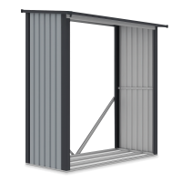 Stojan na drevo DENVER 182x89cm svetlo sivý - Hardmaister