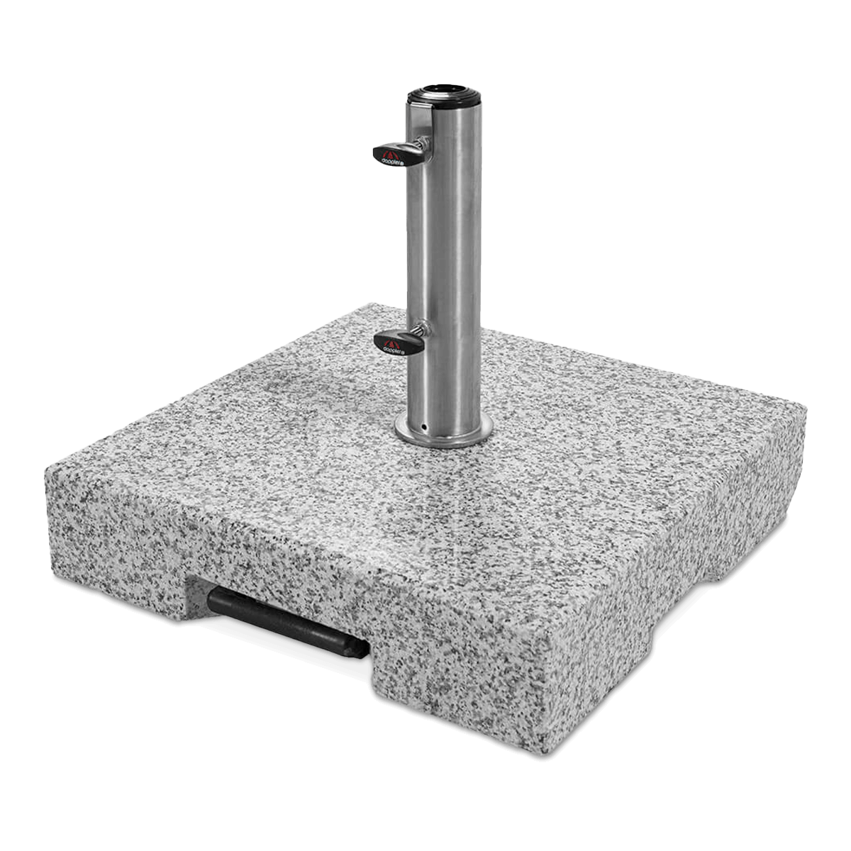 granitowa mobilna podstawa pod parasol 