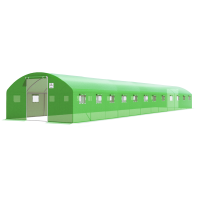 Fóliový tunel DUAL DVERE 4x12x2 - 48m2 12 sekcií Zelený
