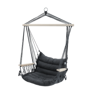 Fotel wiszący ogrodowy BARBADOS Dark Grey - Focus Garden