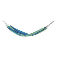 ZANZIBAR Zeleno-modrá závesná hojdacia sieť - Focus Garden