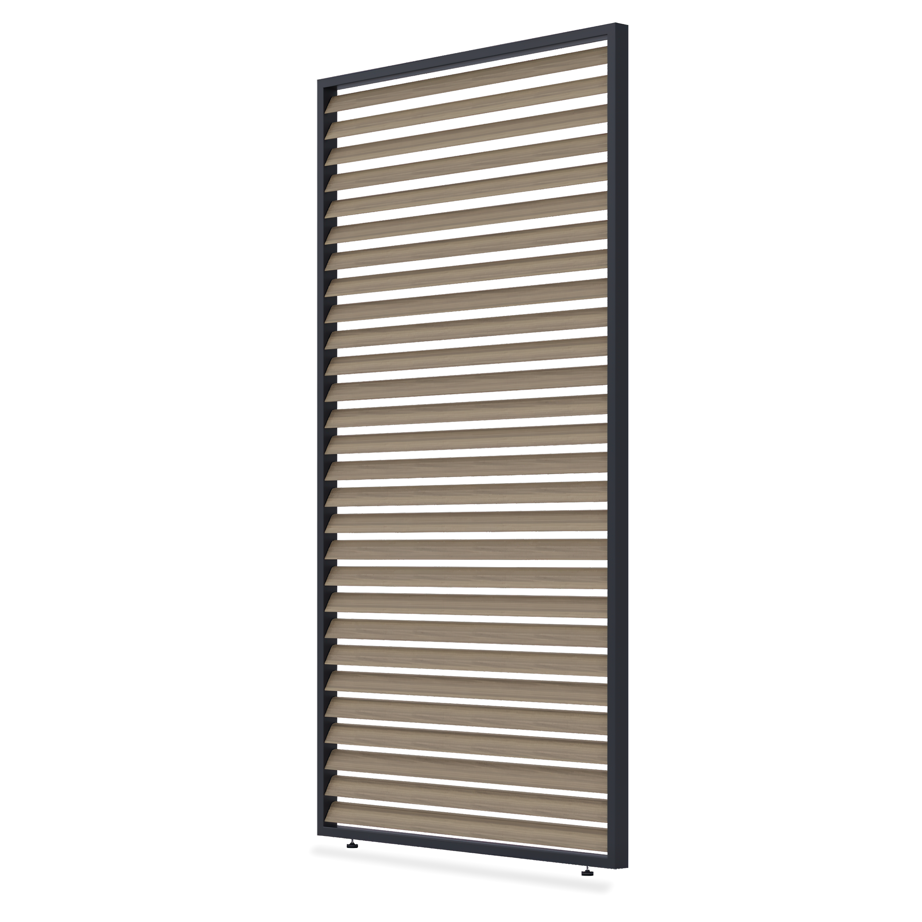 Horizontálny lamelový panel pre pergolu ELEGANCE/DELUXE/FUSION 1,3m Woodgrain - Gutroof