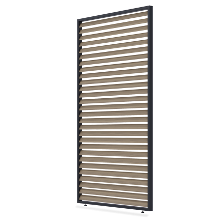 Horizontálny lamelový panel pre pergolu ELEGANCE/DELUXE/FUSION 1,3m Woodgrain - Gutroof