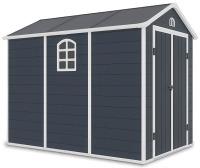 Prístrešok na náradie VERMONT 190x280cm Studená sivá - Hardmaister