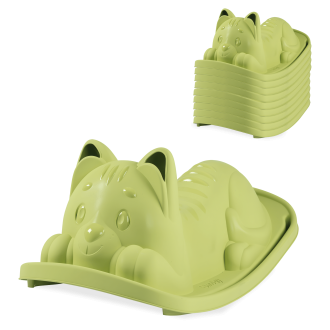 Hojdačka Kitten zelená 78x38x35cm - Smoby