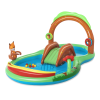 Nafukovacie hracie centrum Friendly Woods 2,95 x 1,99 x 1,30 m - BESTWAY 53093