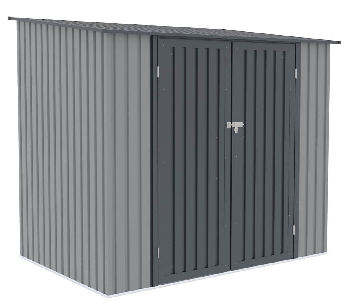 Kovový prístrešok na náradie KENT 222x149cm svetlosivý - HARDMAISTER