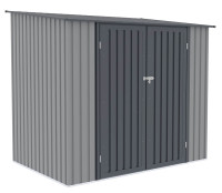 Kovový prístrešok na náradie KENT 222x149cm svetlosivý - HARDMAISTER