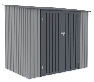 Kovový prístrešok na náradie KENT 222x149cm svetlosivý - HARDMAISTER