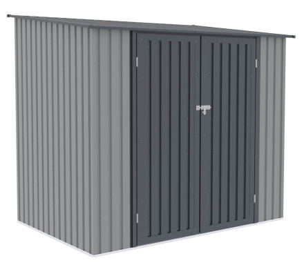 Kovový prístrešok na náradie KENT 222x149cm svetlosivý - HARDMAISTER