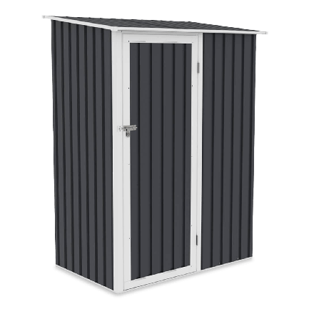 KENT 143x89cm Studená sivá záhradná búda - HARDMAISTER