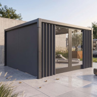 Žalúziový panel pre pergolu Premium Anthracite 93cm - Gutroof