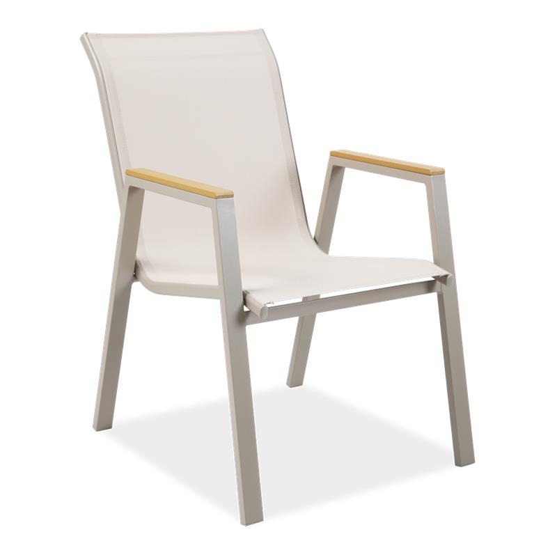 Balkónové kreslo MALAWI Taupe - Bjørkka