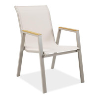 Balkónové kreslo MALAWI Taupe - Bjørkka