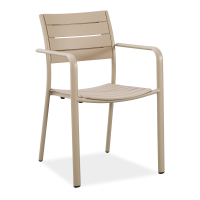 Záhradné kreslo MILO Beige - Bjørkka