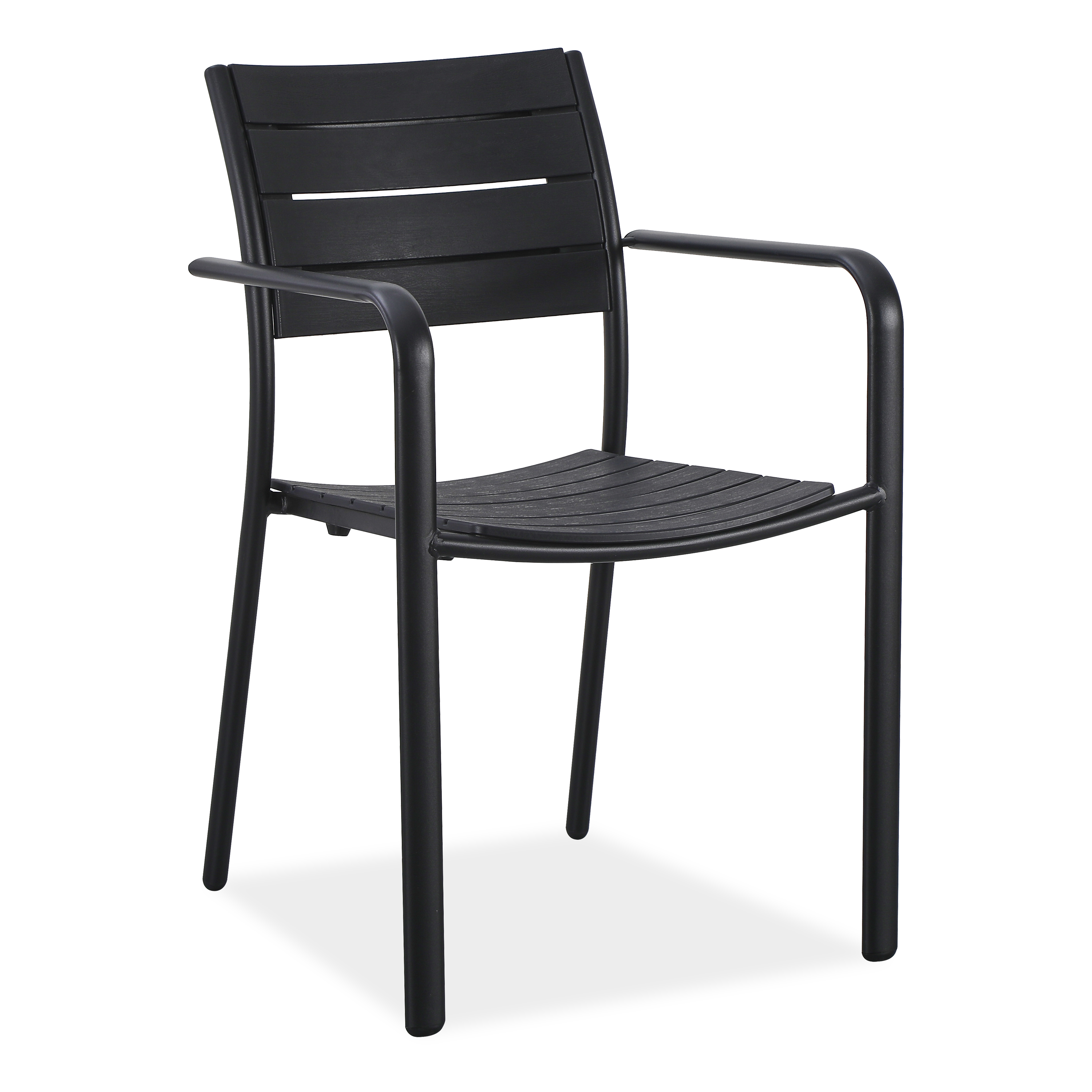 Záhradná stolička MILO Black - Bjørkka