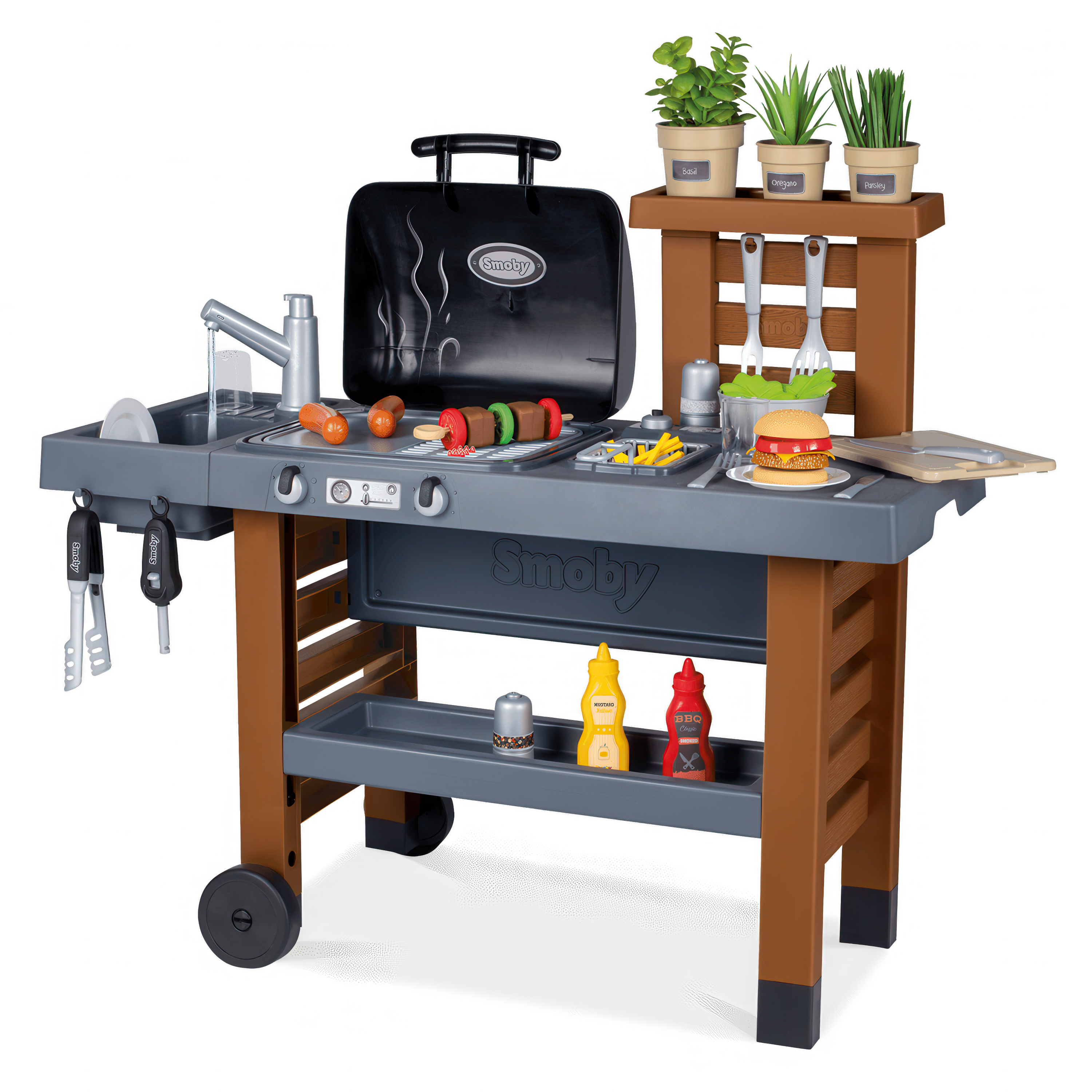 Detská záhradná kuchynka 83,5x40,3x73cm - Smoby 