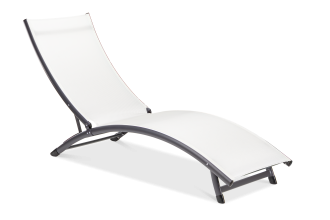 Záhradné ležadlo, hliník STAR Pearl - Focus Garden