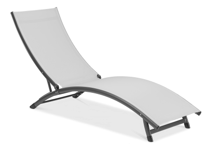 Leżak basenowy Star Light Grey