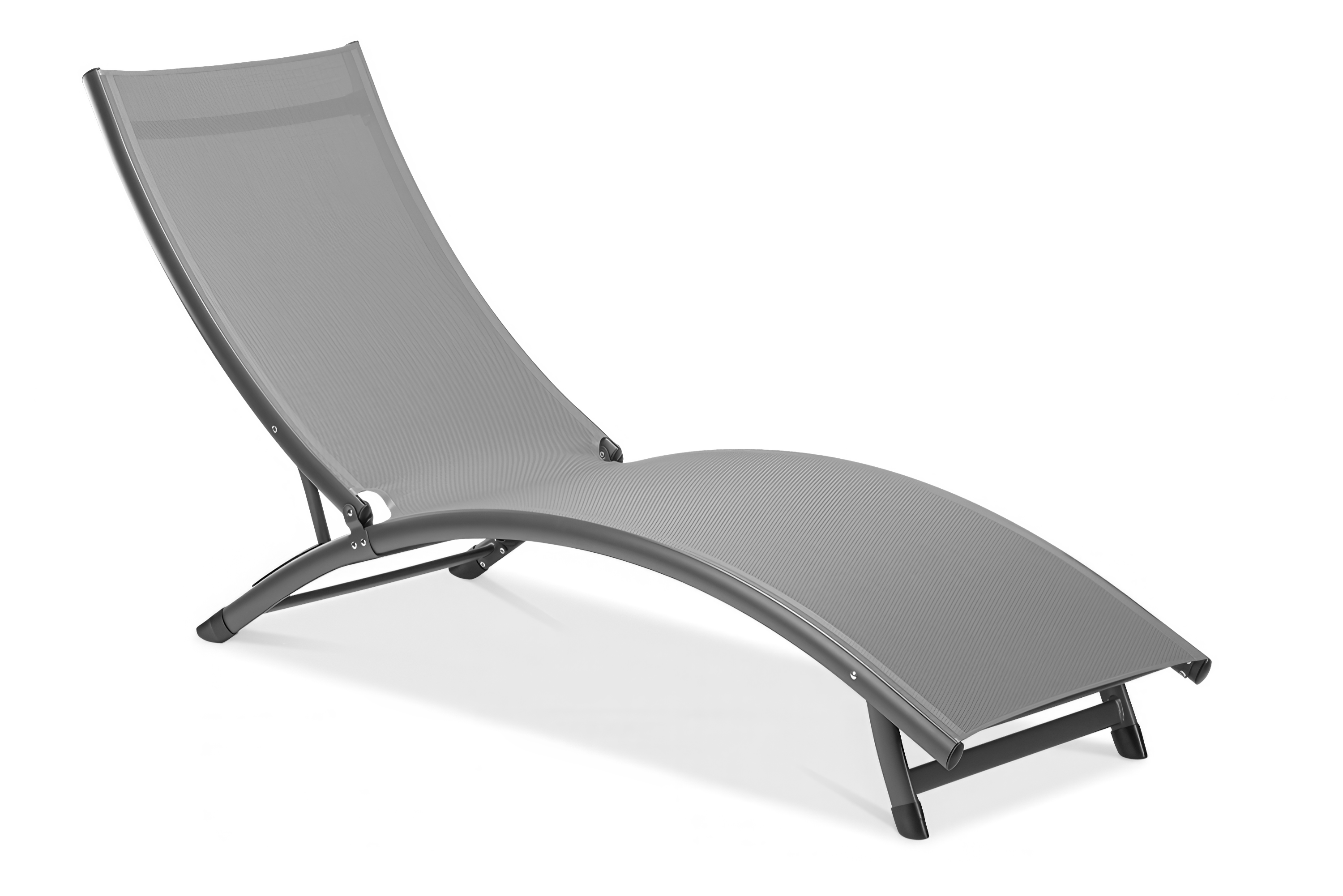 Leżak basenowy Star Dark Grey