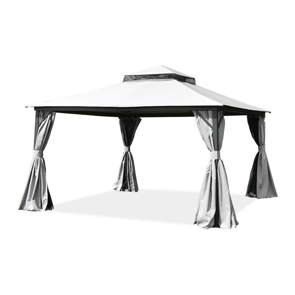 Pawilon ogrodowy VANCOUVER 4x4 Light Grey - Hardmaister