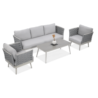 Záhradný set MARINEL Light Grey