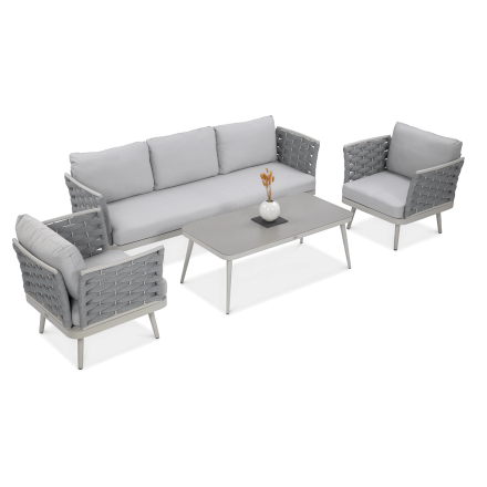 Záhradný set MARINEL Light Grey