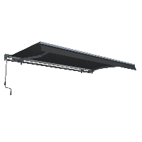 Markíza na terasu PREMIUM 400x300 sivá - Gutroof