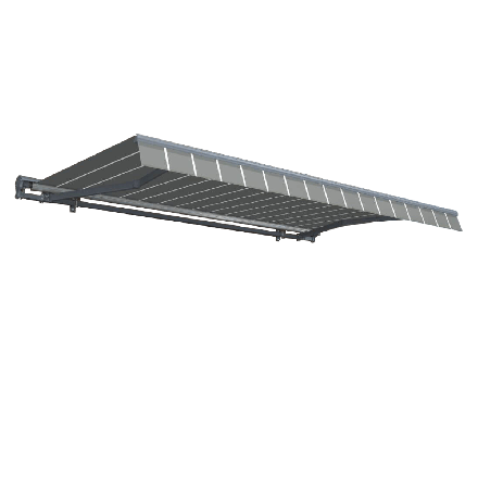 Markíza PREMIUM AUTOMATIC 400x300 sivá/biela - Gutroof