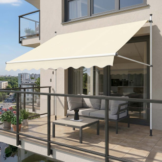 Markiza balkonowa EASY beige 250x130cm - Focus garden