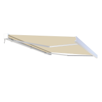 PRIME AUTOMATIC 450x300 BEIGE markíza na terasu s LED osvetlením a senzorom - Gutroof