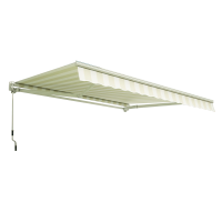 Markíza na terasu CLASSIC 400x300 White/Taupe - Gutroof