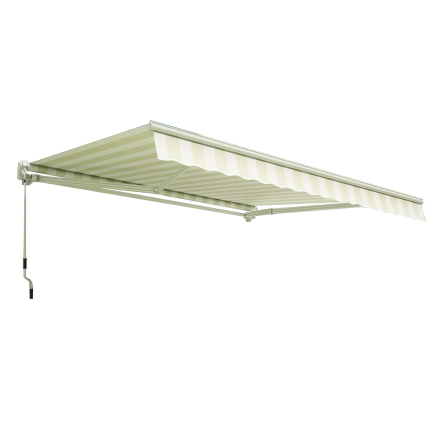 Markíza na terasu CLASSIC 400x300 White/Taupe - Gutroof