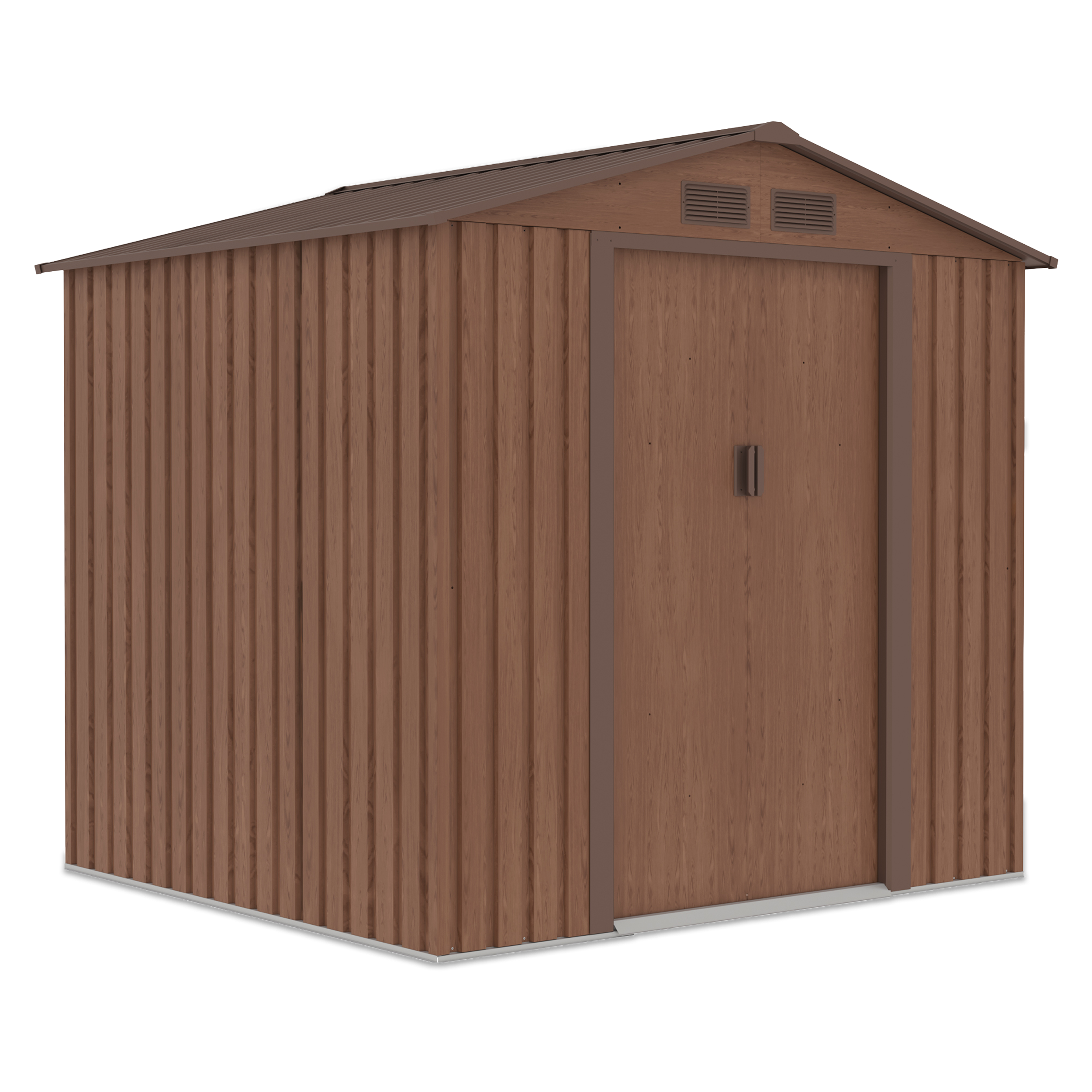 Záhradný domček VECTOR 7x6 Walnut - Hardmaister