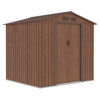 Záhradný domček VECTOR 7x6 Walnut - Hardmaister