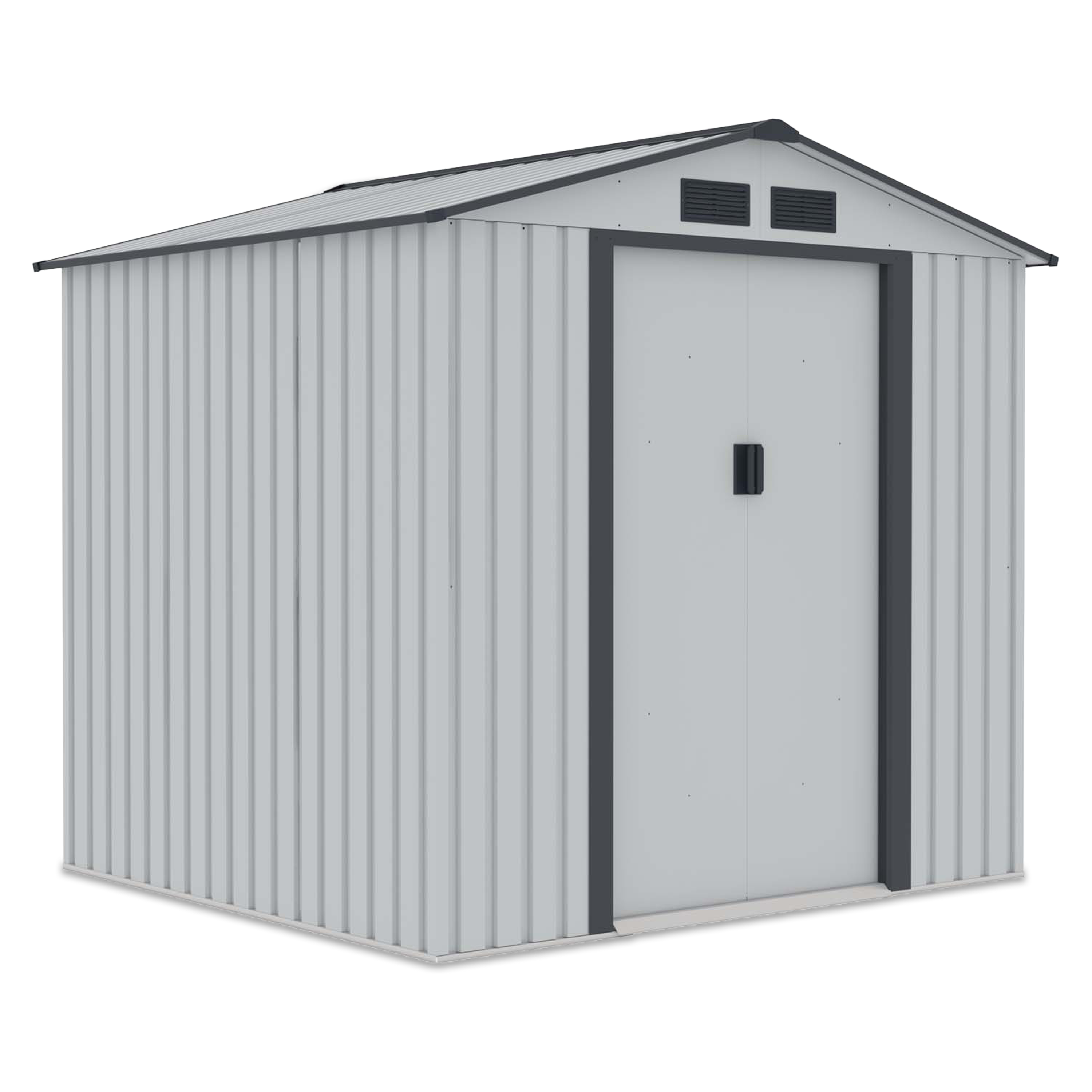 Záhradný domček na náradie VECTOR 7x6 Light Grey - Hardmaister