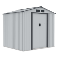 Záhradný domček na náradie VECTOR 7x6 Light Grey - Hardmaister