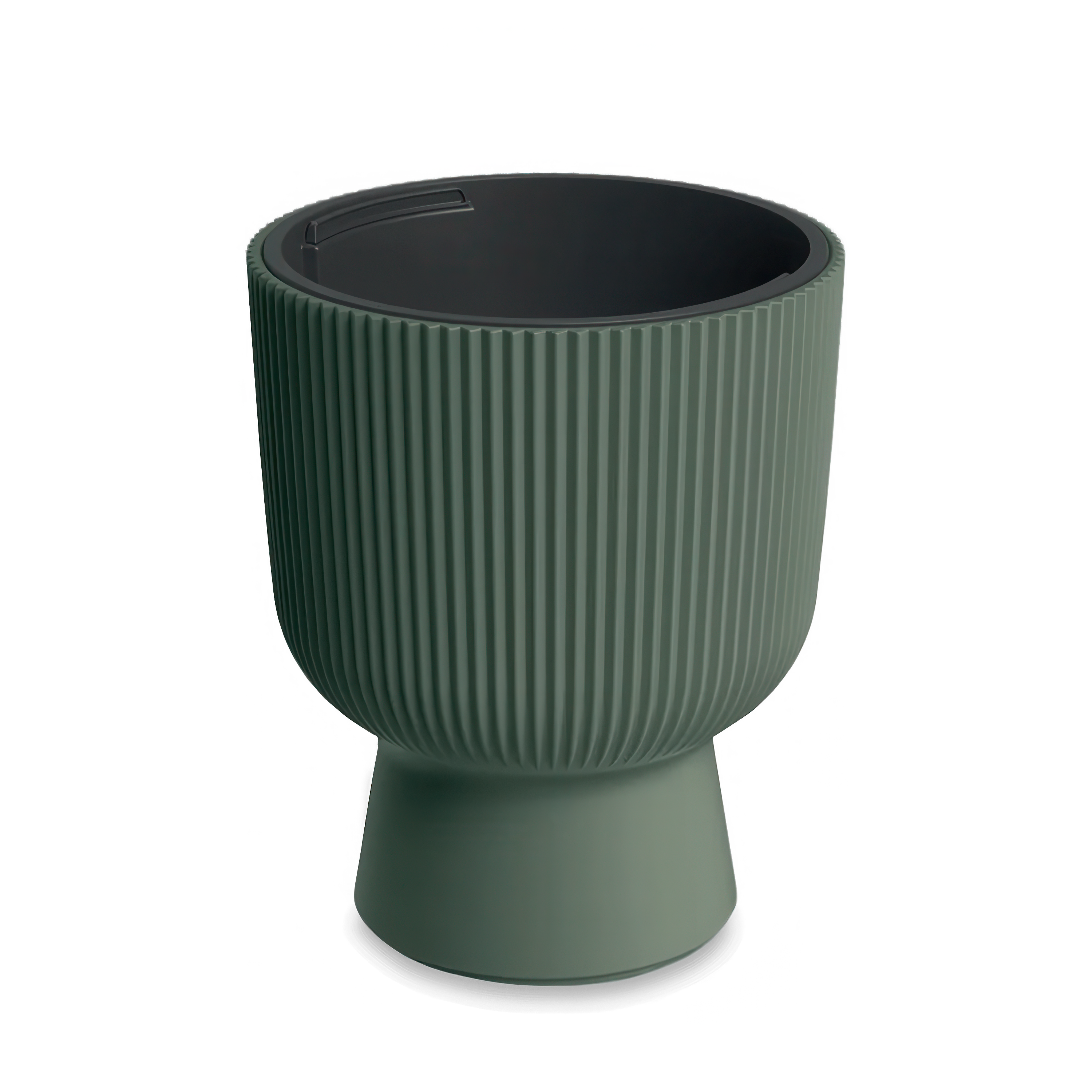 Doniczka MILLY 29x36cm zielona pinia - PROSPERPLAST