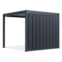 Nastaviteľná panelová stena pre pergolu ELEGANCE/DELUXE/FUSION 3m antracit - Gutroof